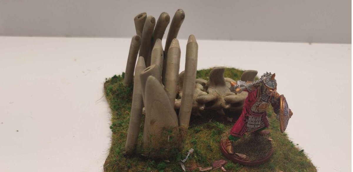 Vertèbre de dinosaure avec colonne vertébrale, petite taille – Image 2